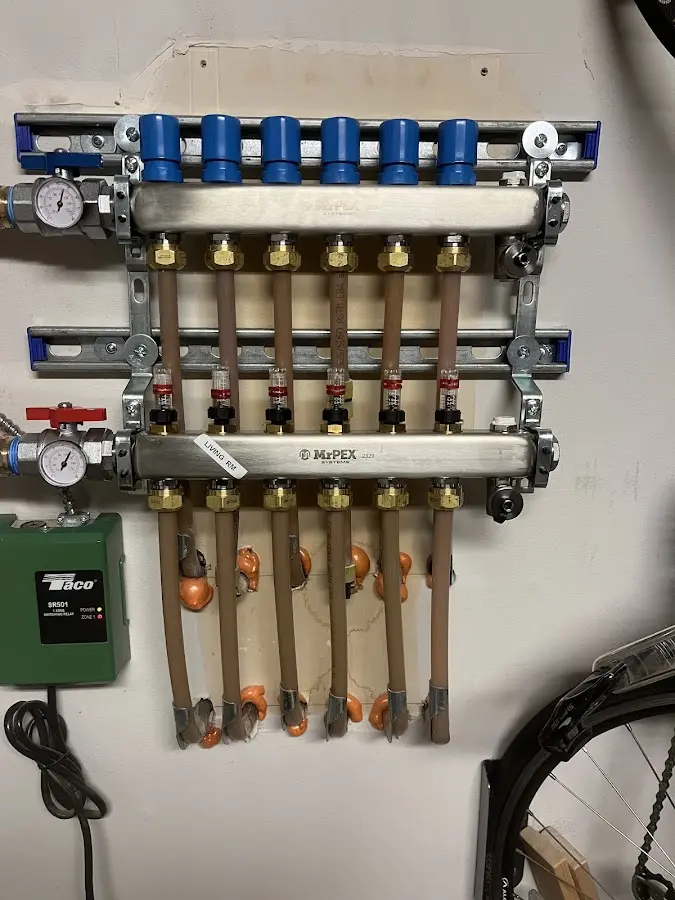 Plumber performing Leak Detection at a residential property in Santa Maria